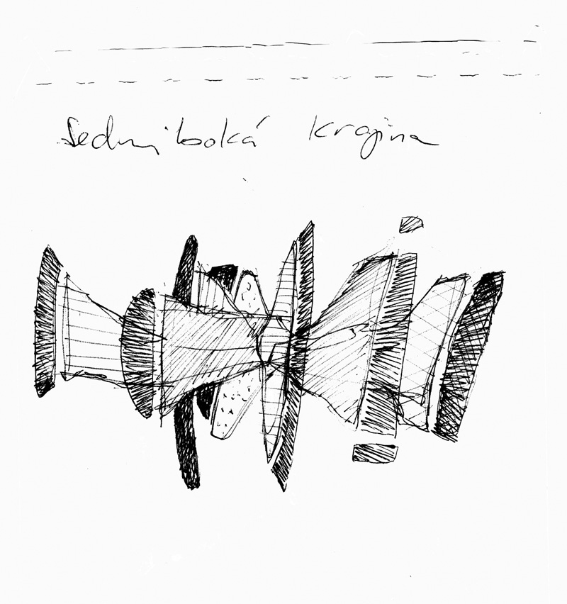 Sedmiboká krajina - studie
